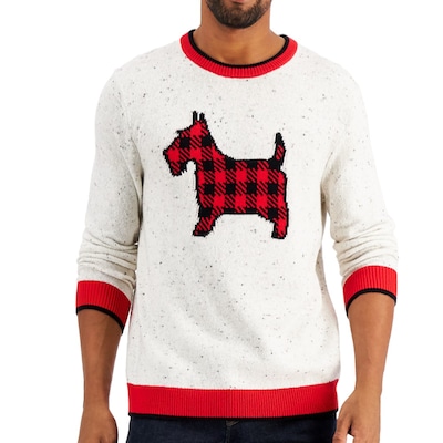 Scottie dog 2025 christmas sweater
